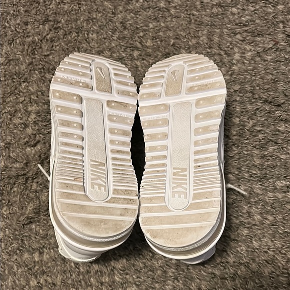 White Nike Air Max Sneakers - Picture 4 of 5